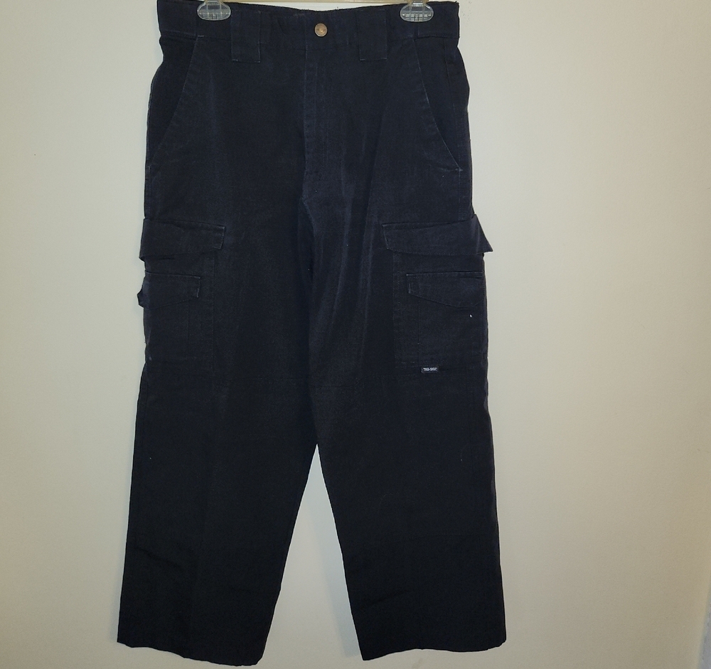 Tru spec Men's Classic Black Tactical Cargo Pants